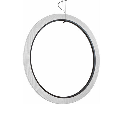 Roda LED Vertical Pendant Light in White (78.74-Inch/REMOTE 1-10V).