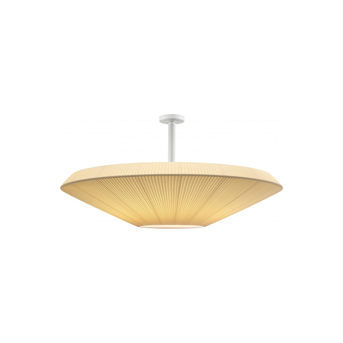 Siam Semi Flush Mount Ceiling Light in Detail.
