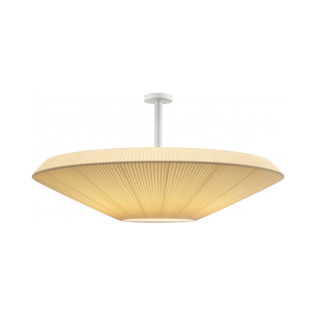 Siam Semi Flush Mount Ceiling Light in Detail.