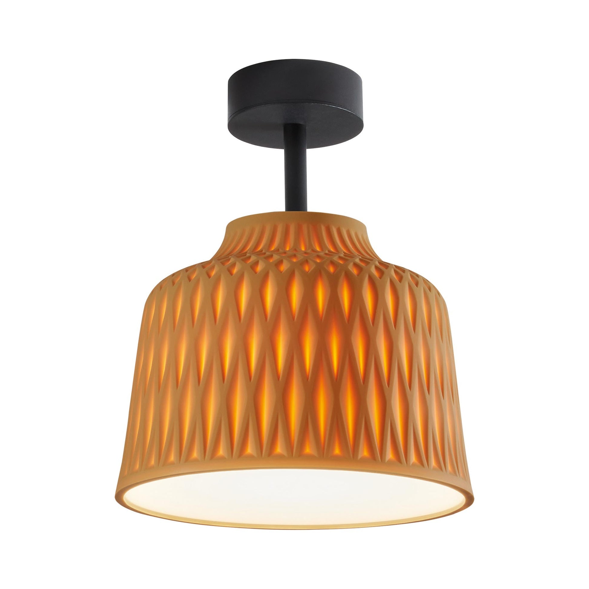 Soft Outdoor Semi Flush Mount Ceiling in Orche.