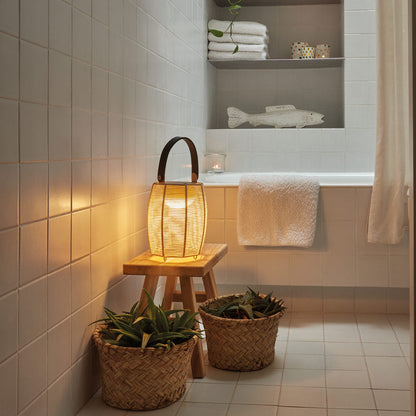 Tanit LED Table Lamp in bathroom.
