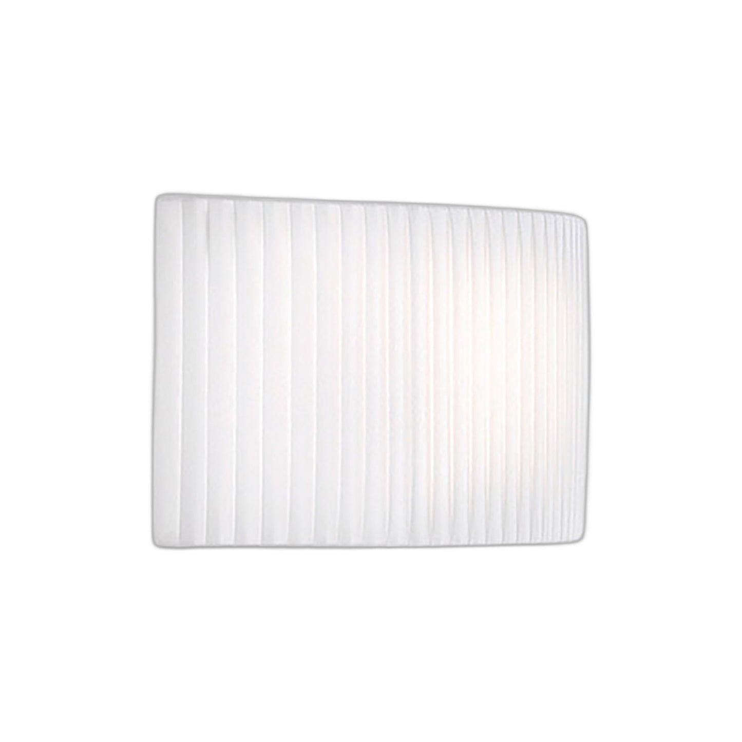 Wall Street Wall Light in White Translucent (Small).