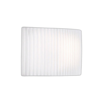 Wall Street Wall Light in White Translucent (Small).