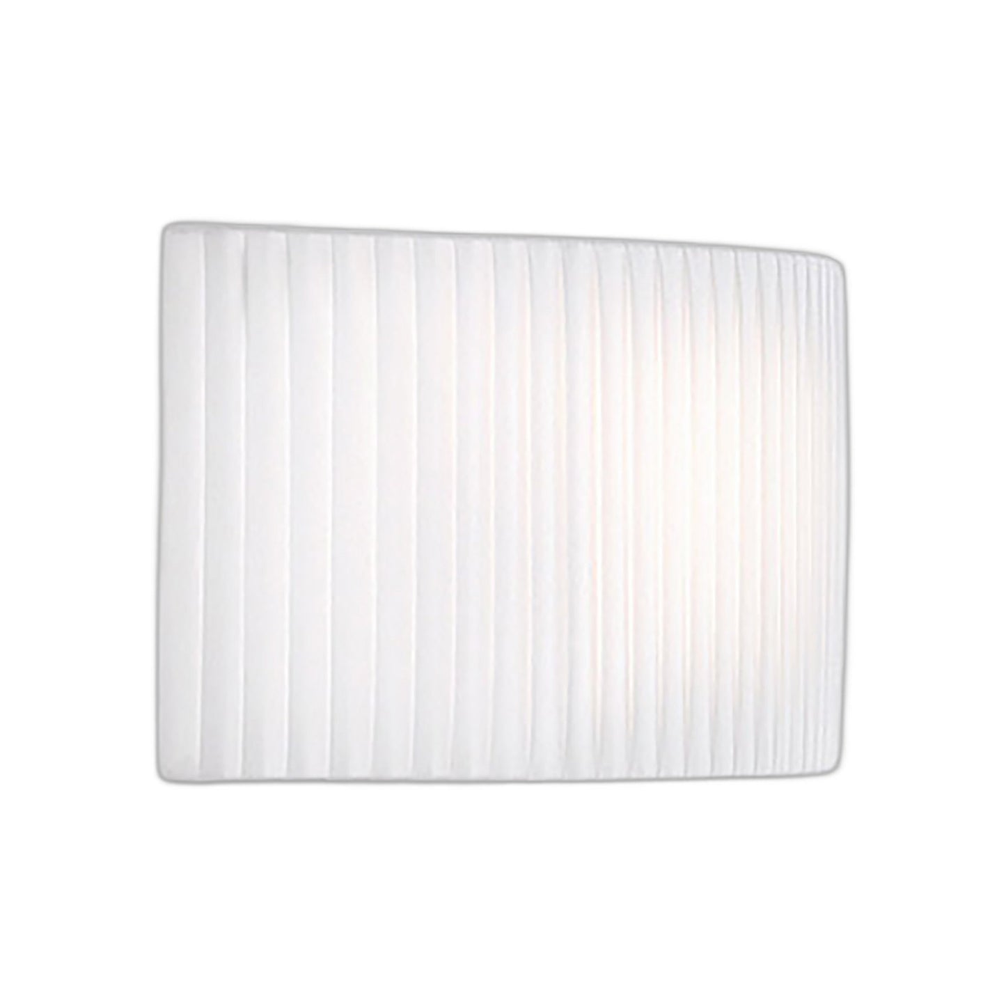 Wall Street Wall Light in White Translucent (Medium).