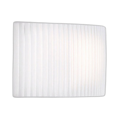Wall Street Wall Light in White Translucent (Large).