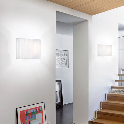 Wall Street Wall Light in stairway.
