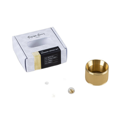 Exhaust Detail Kit in Brass (Linear)