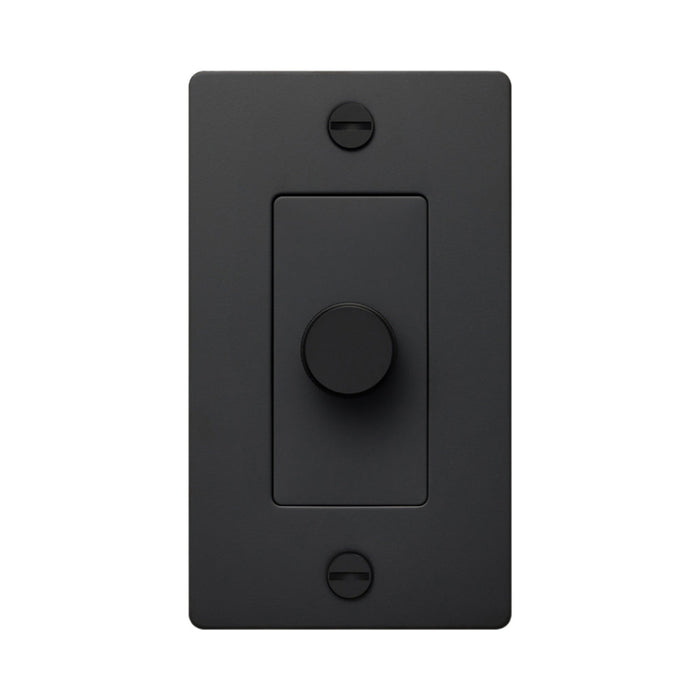 1G Dimmer Switch in Black (Without Logo).