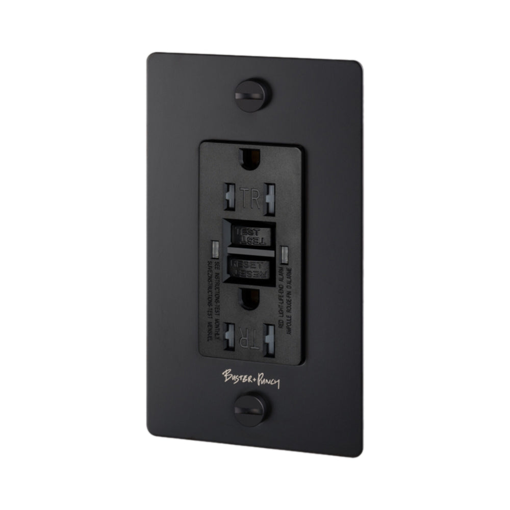 1G Duplex GFCI Outlet.