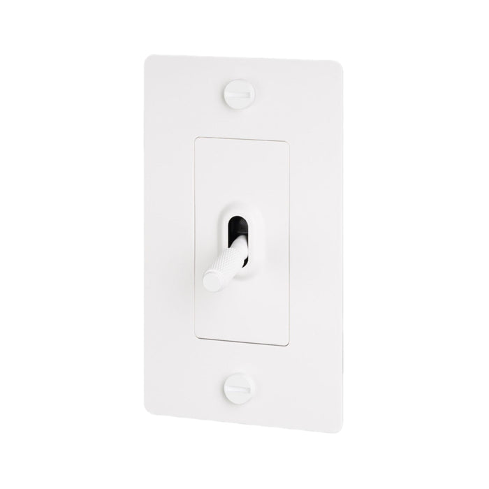 1G Toggle Switch in White (Without Logo).