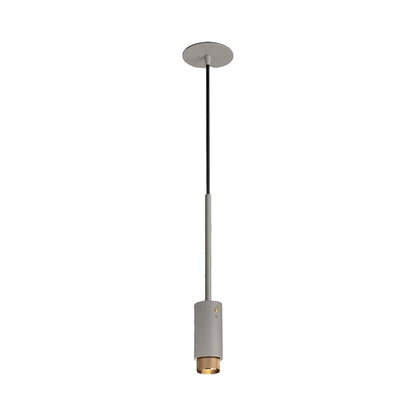 Exhaust Pendant Light in Stone/Brass (Linear).