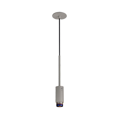 Exhaust Pendant Light in Stone/Burnt Steel (Linear).