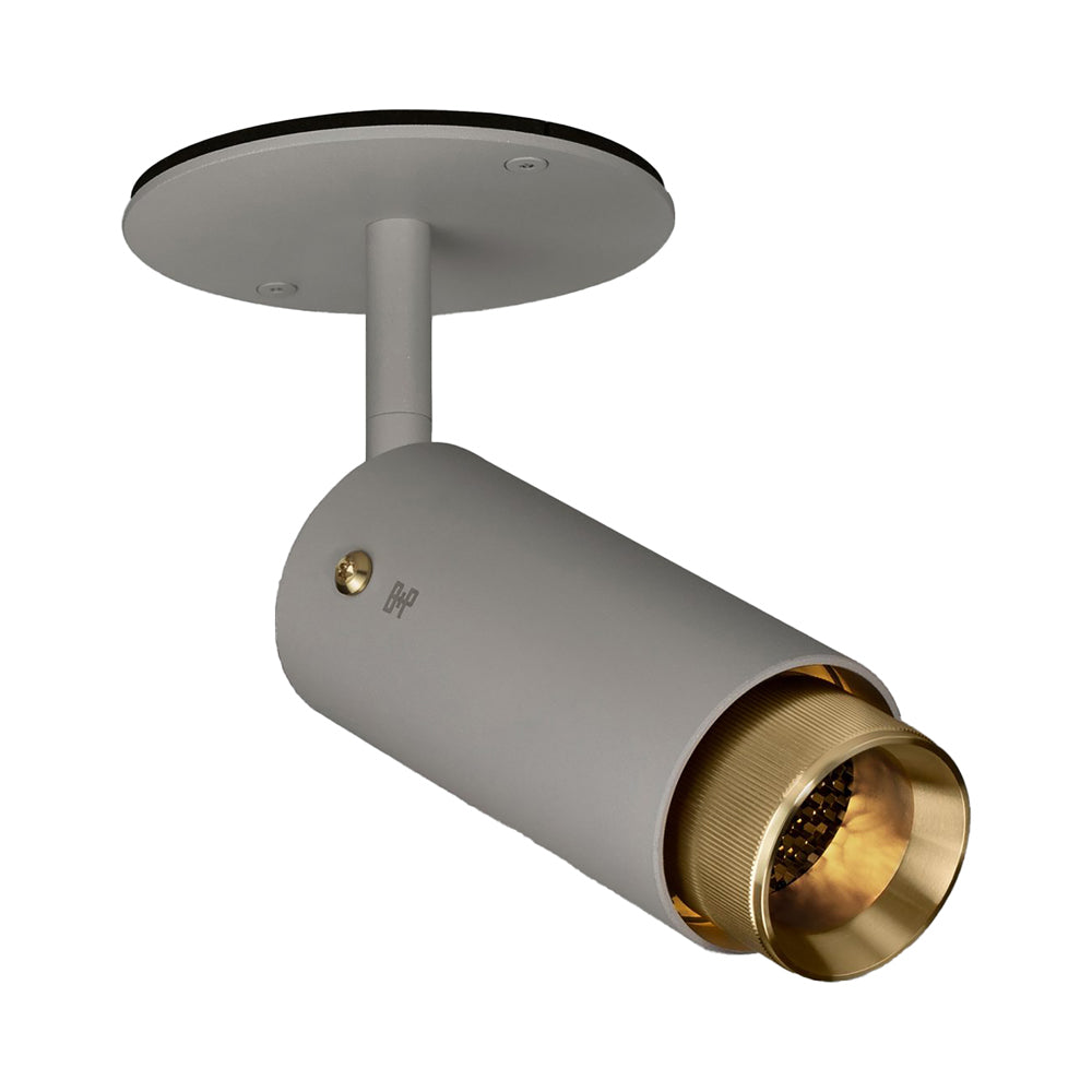 Exhaust Spot Light in Stone/Brass (Linear).