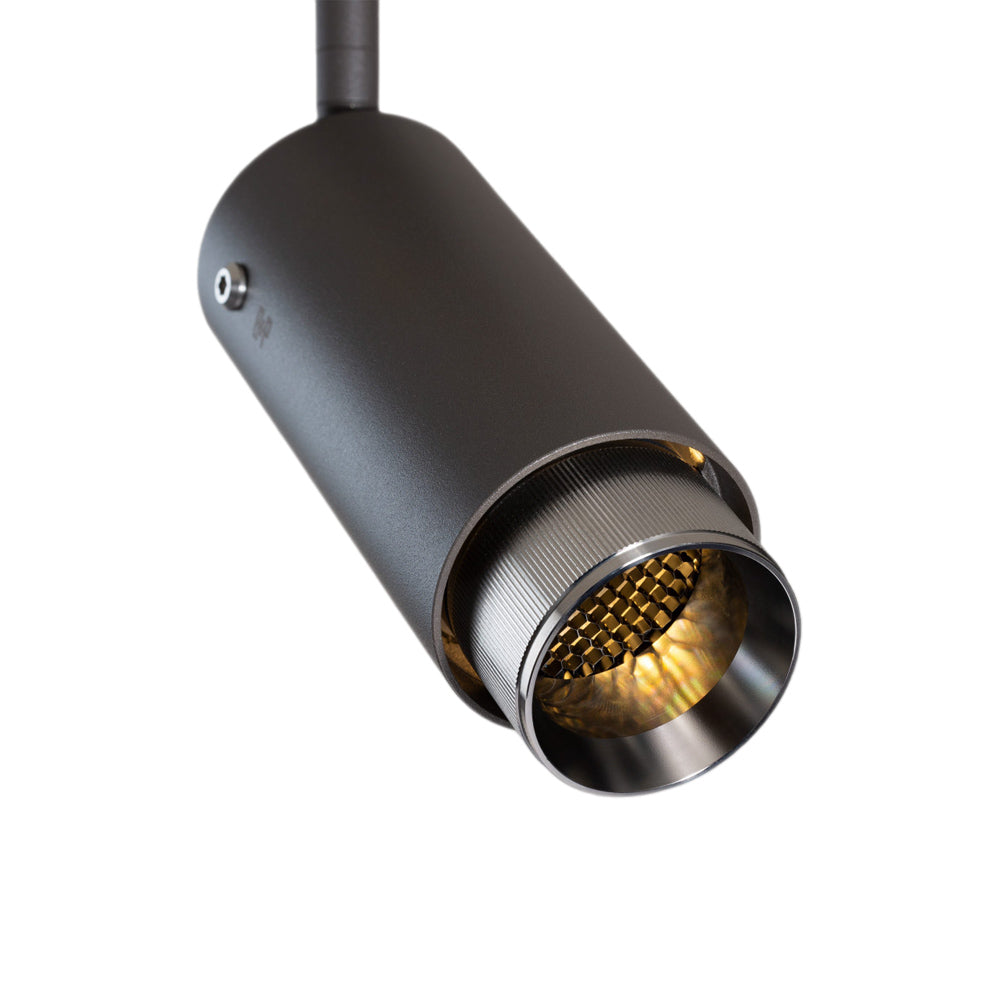 Exhaust Track Spot Light in Graphite/Steel (Linear).