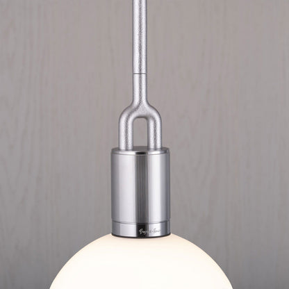 Forked Globe Pendant Light in Detail.