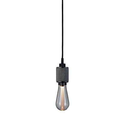 Heavy Metal Pendant Light in Smoked Bronze (Linear-knurl).