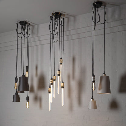 Hooked Mix Multi Light Pendant Light in Detail.
