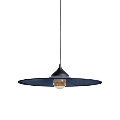 Bloom Pendant Light in Blue (Small).