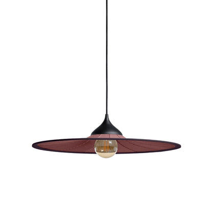Bloom Pendant Light in Wine (Small).