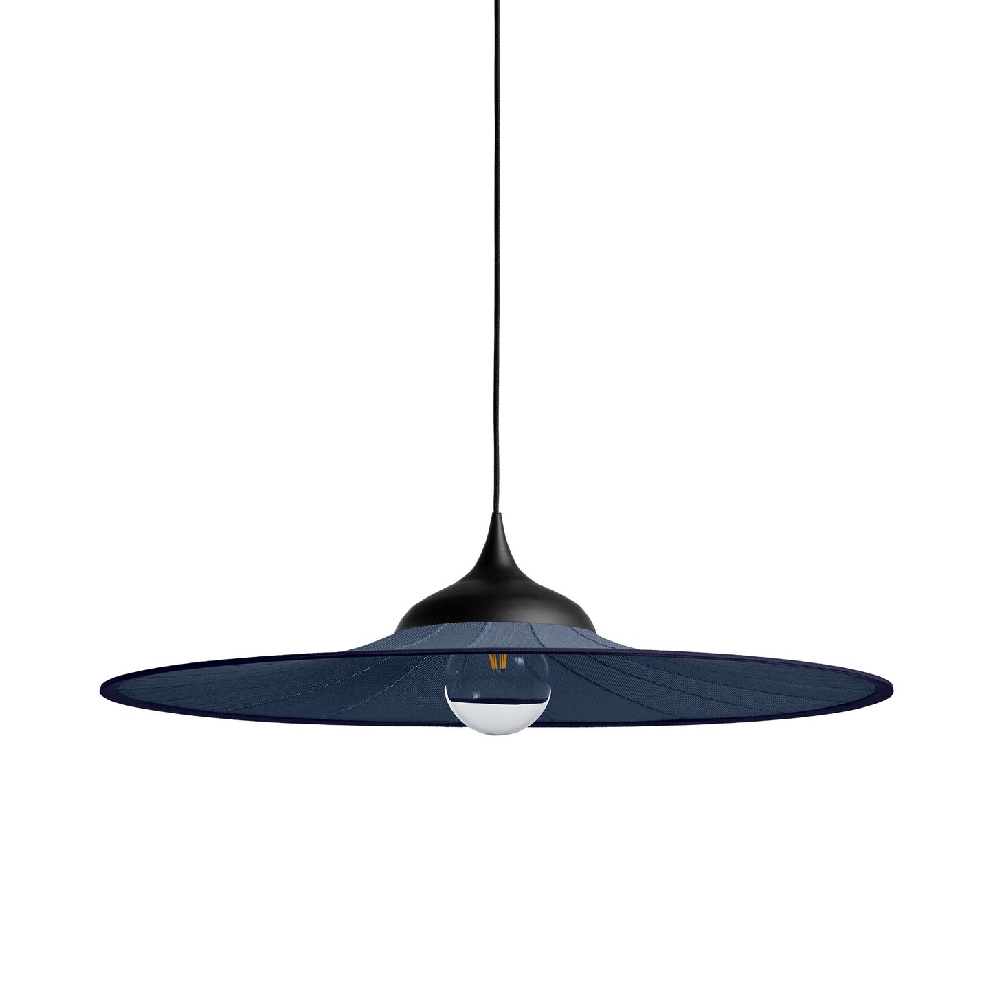 Bloom Pendant Light in Blue (Medium).
