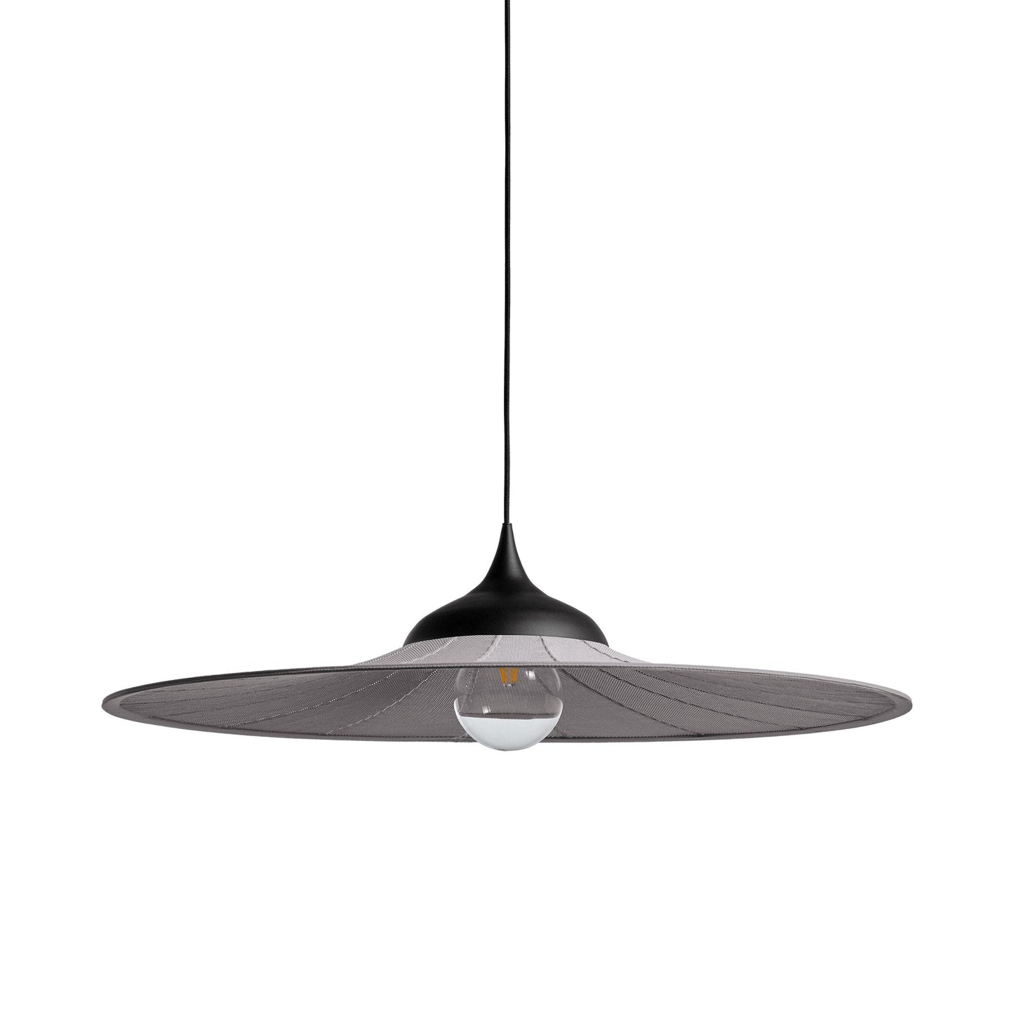 Bloom Pendant Light in Pearl Grey (Medium).