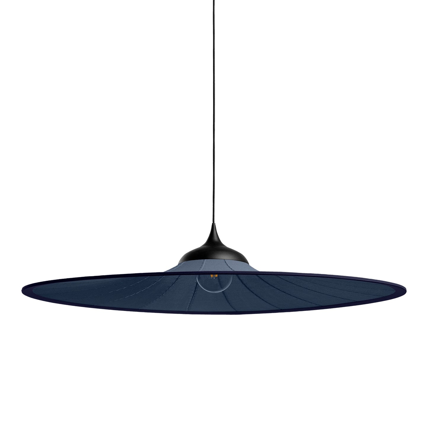 Bloom Pendant Light in Blue (Large).