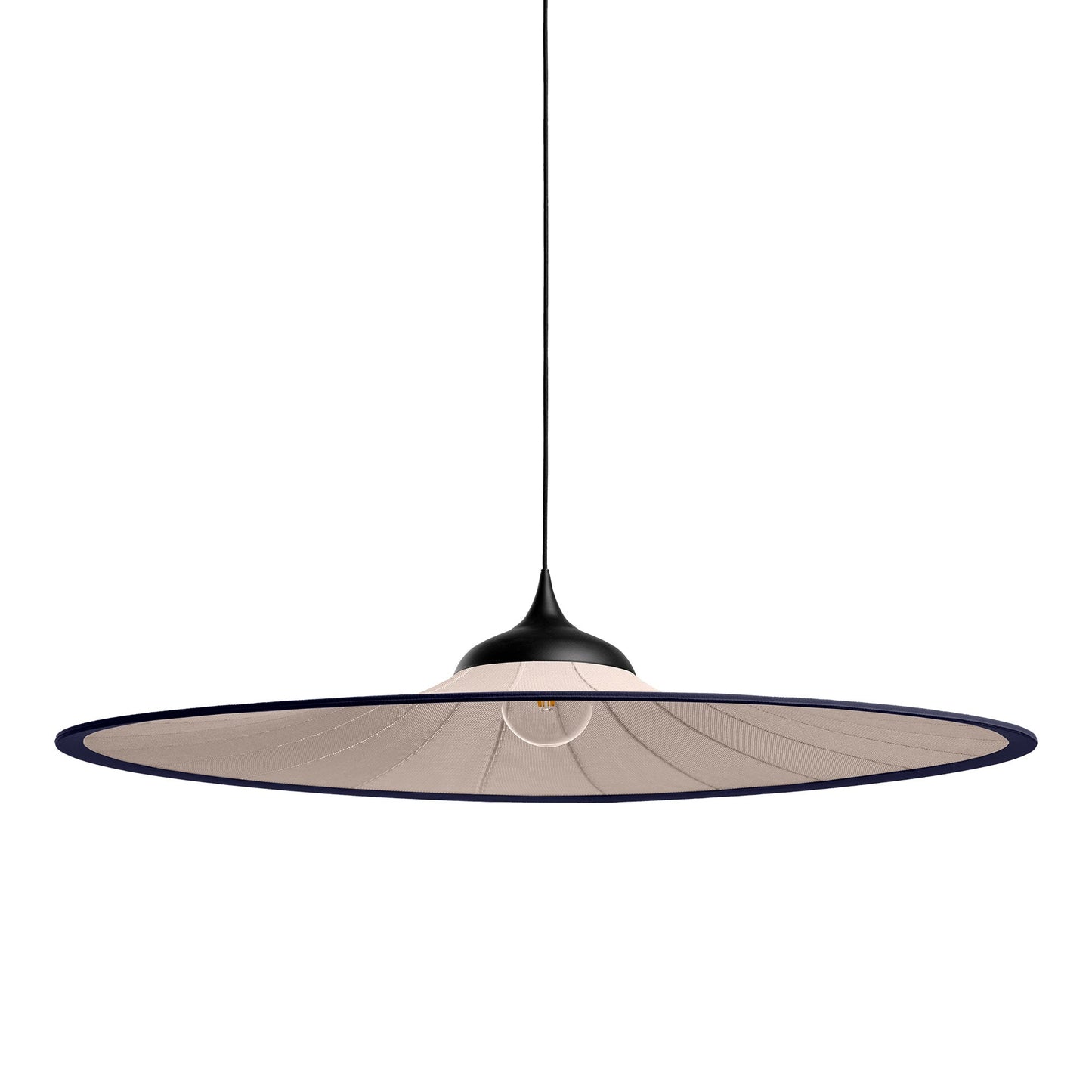 Bloom Pendant Light in Cream (Large).