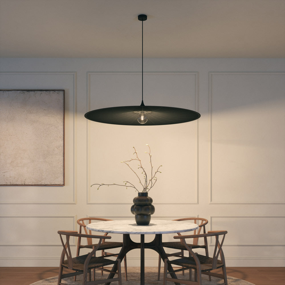 Bloom Pendant Light in living room.