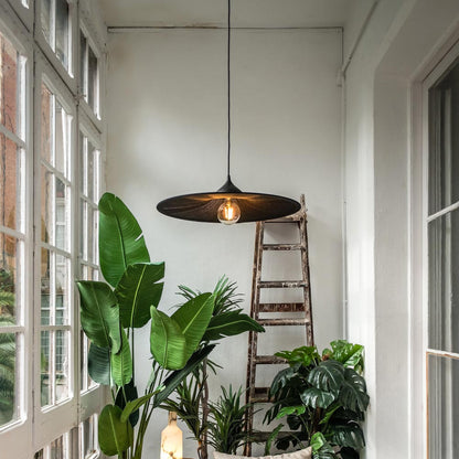 Bloom Pendant Light in hallway.