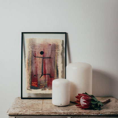 Capsule LED Table Lamp in living room.