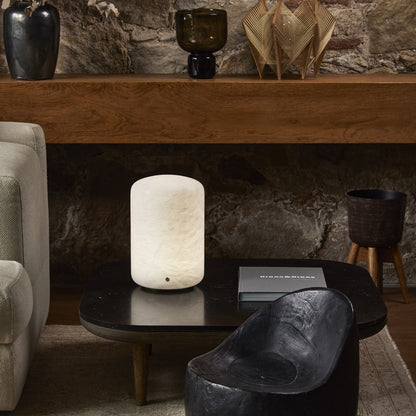 Capsule LED Table Lamp in living room.