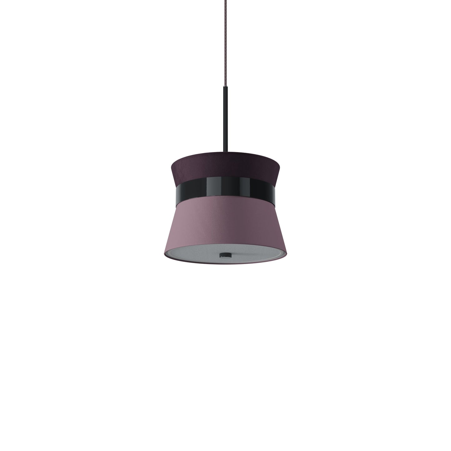 Caramelo Pendant Light in Blackberry (Medium).