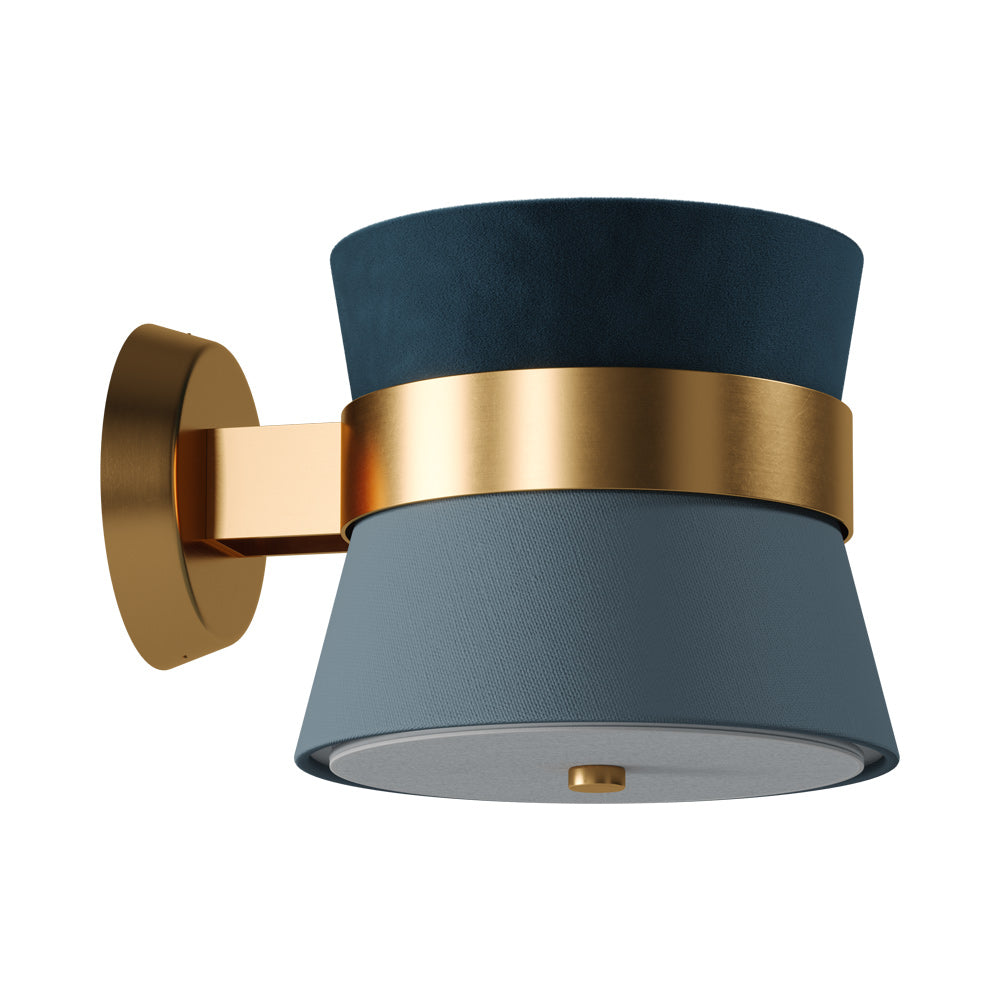 Caramelo Wall Light in Blueberry.