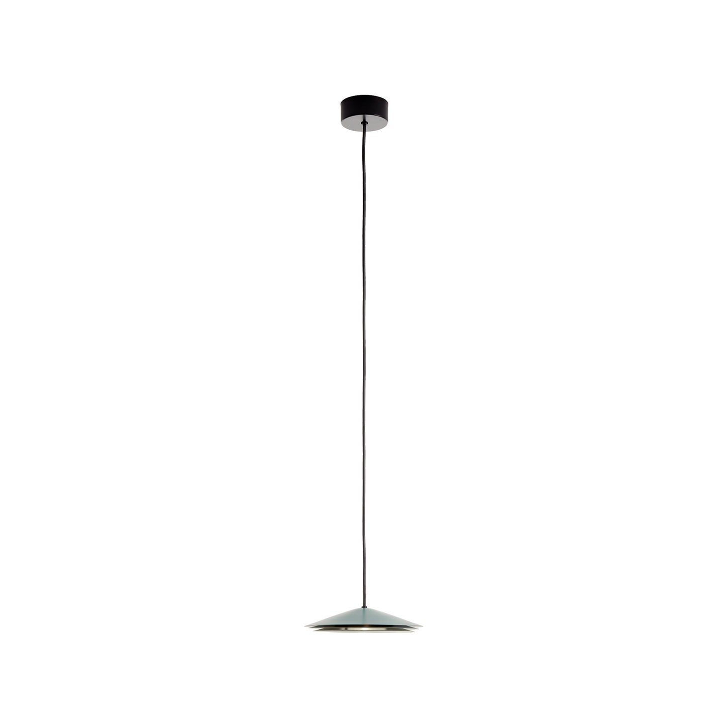 Colette LED Pendant Light in Mint Green (Small).