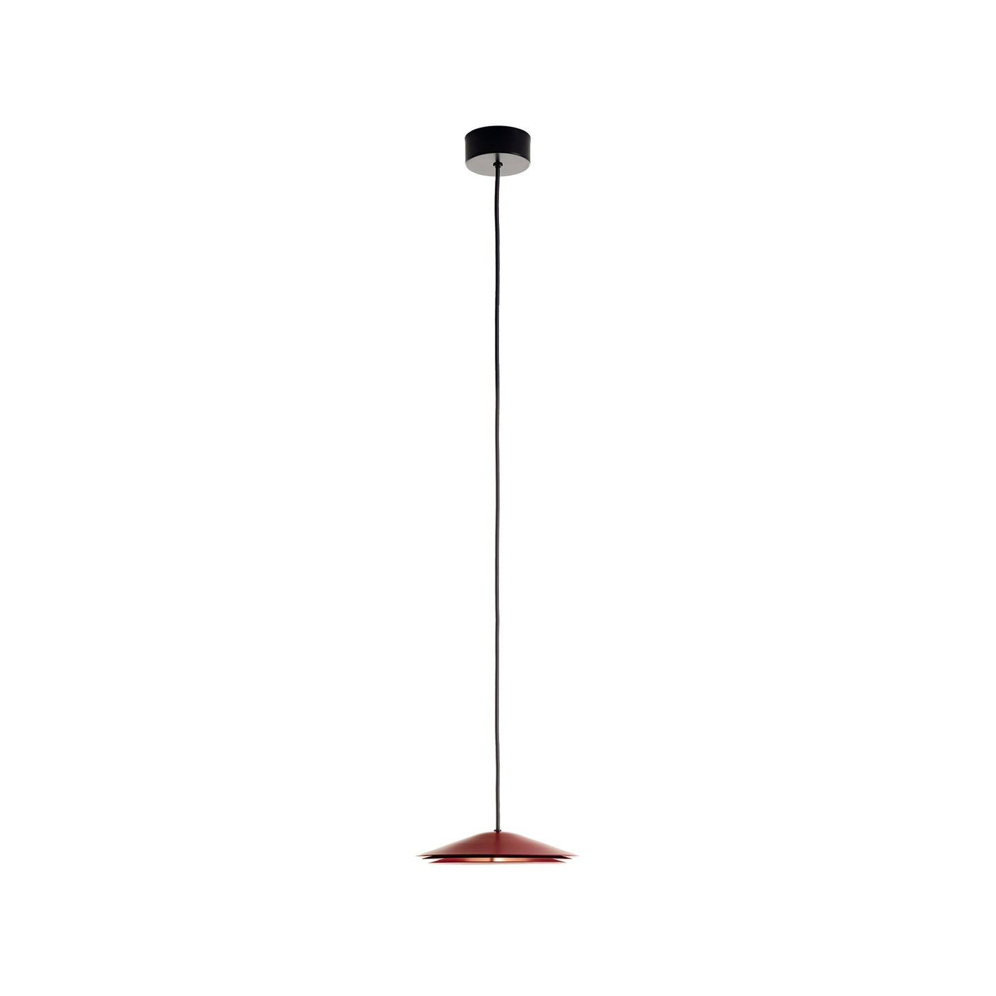 Colette LED Pendant Light in Terracotta (Small).