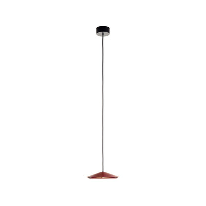 Colette LED Pendant Light in Terracotta (Small).