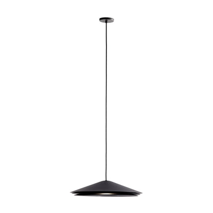 Colette LED Pendant Light in Black (Large).