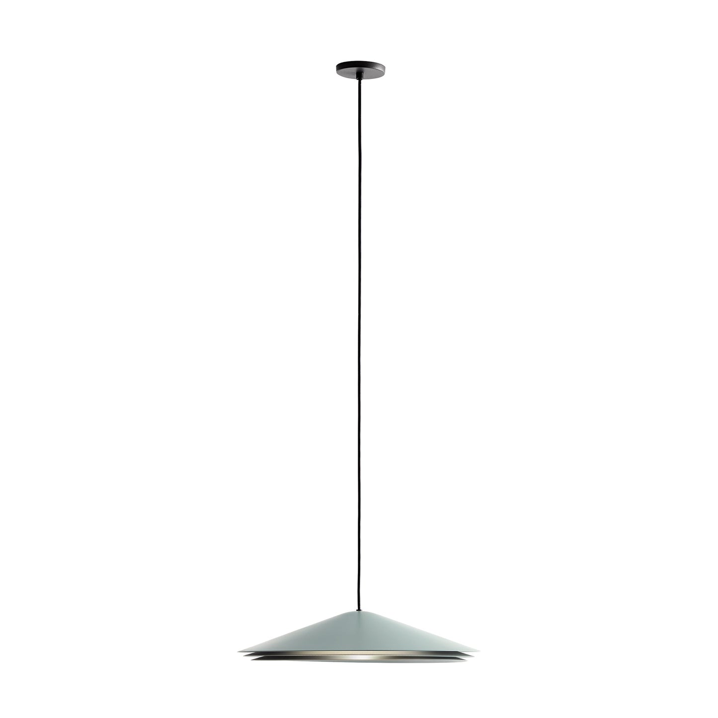 Colette LED Pendant Light in Mint Green (Large).