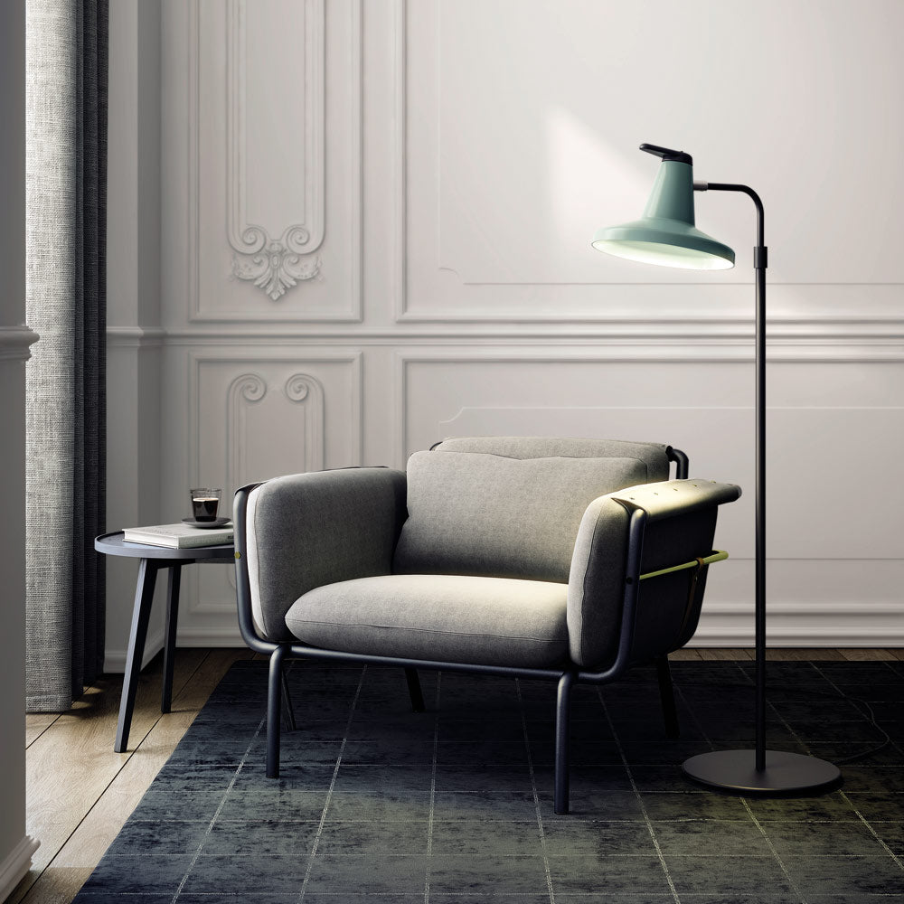Garçon Floor Lamp in living room.