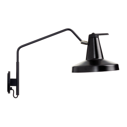 Garçon Wall Light in Black (Large).