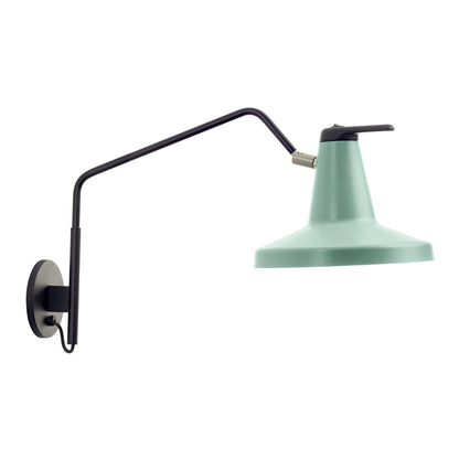 Garçon Wall Light in Mint Green (Large).