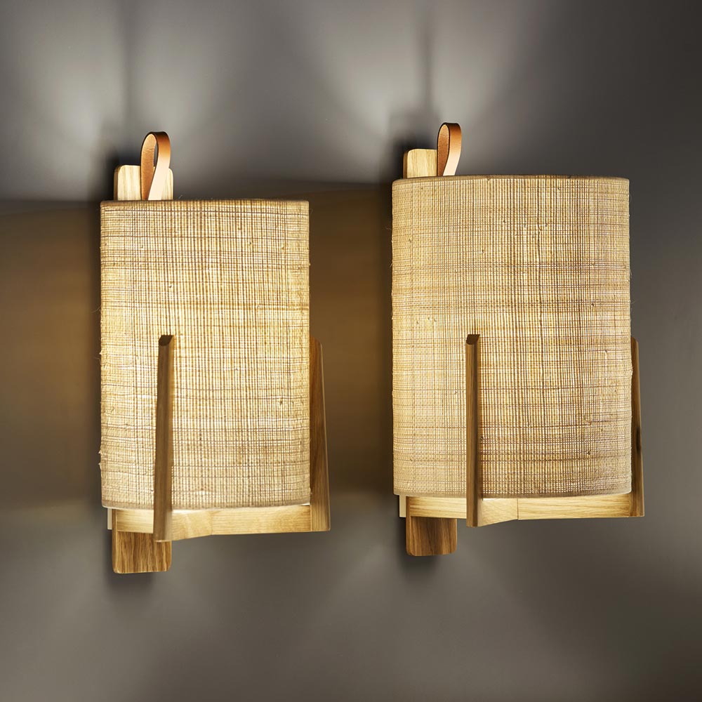 Greta Wall Light in living room.