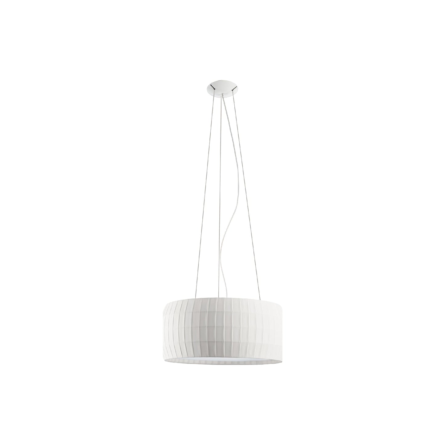Isamu Pendant Light in White (Small).