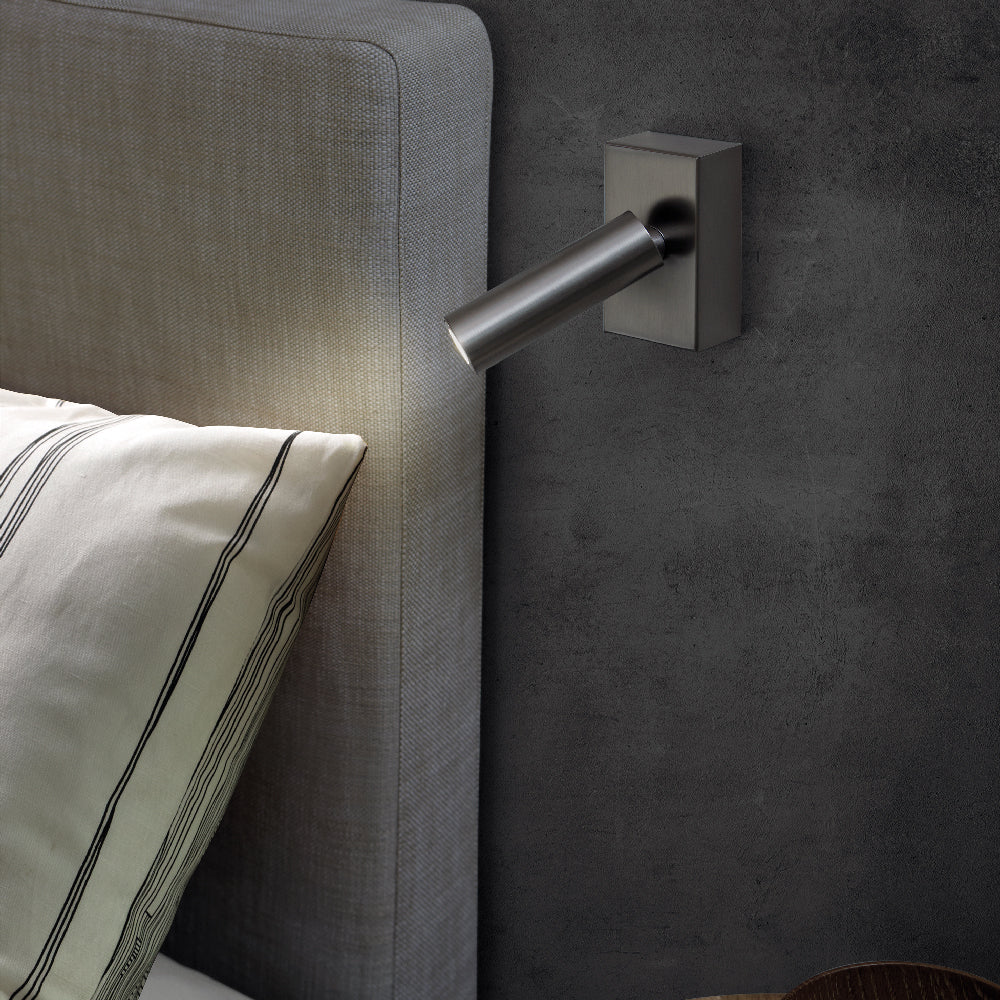 Jerry LED Surface Wall Light in bedroom.