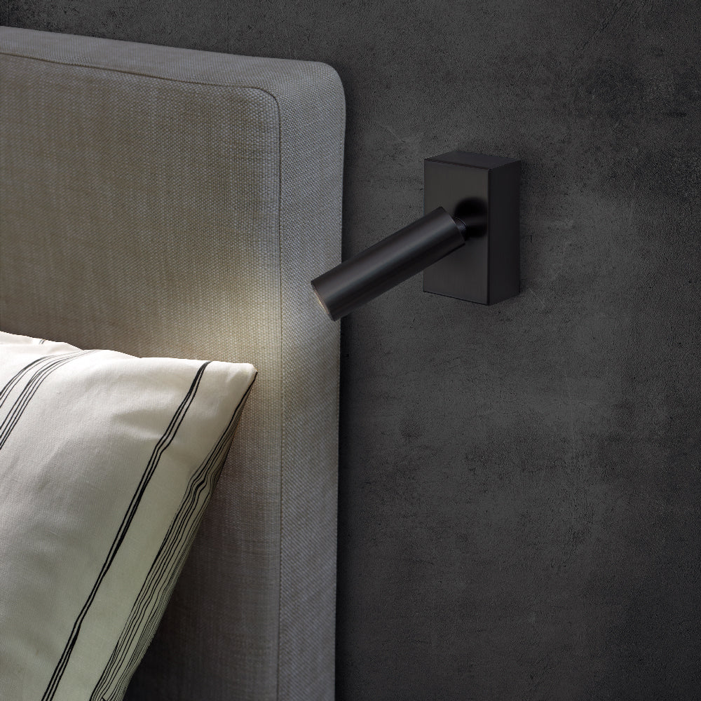 Jerry LED Surface Wall Light in bedroom.