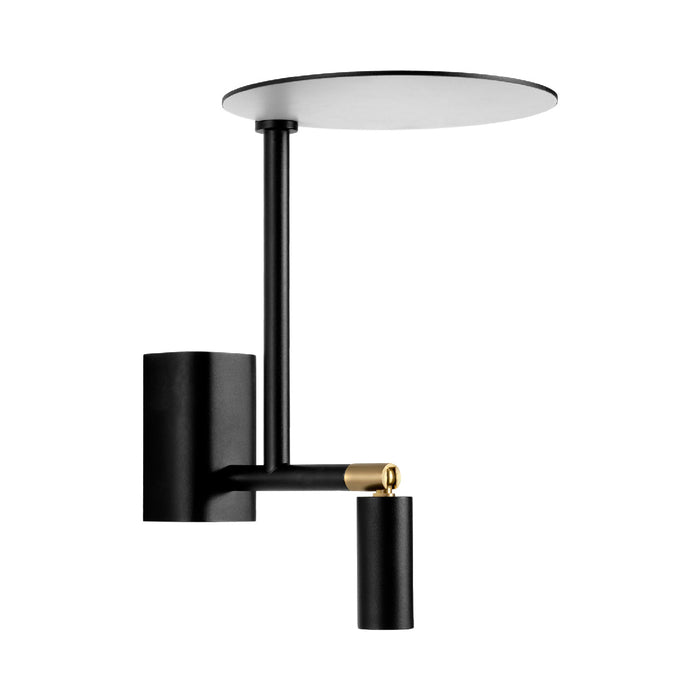 Kelly LED Wall Light in Black/Gold.