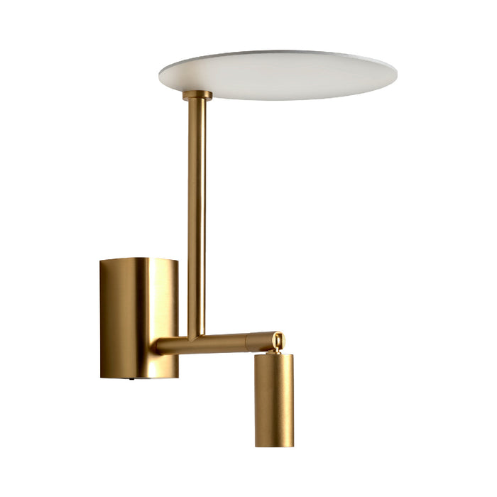 Kelly LED Wall Light in Gold/Gold.