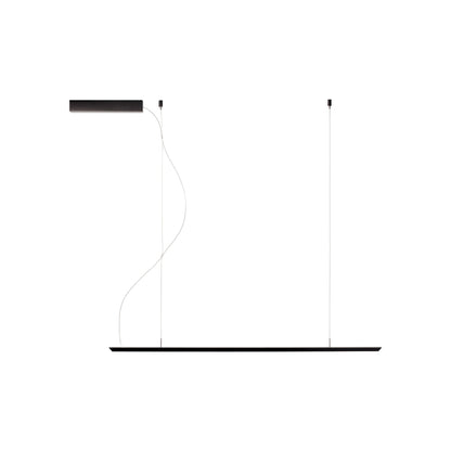 Lineal LED Pendant Light in Black (Large).