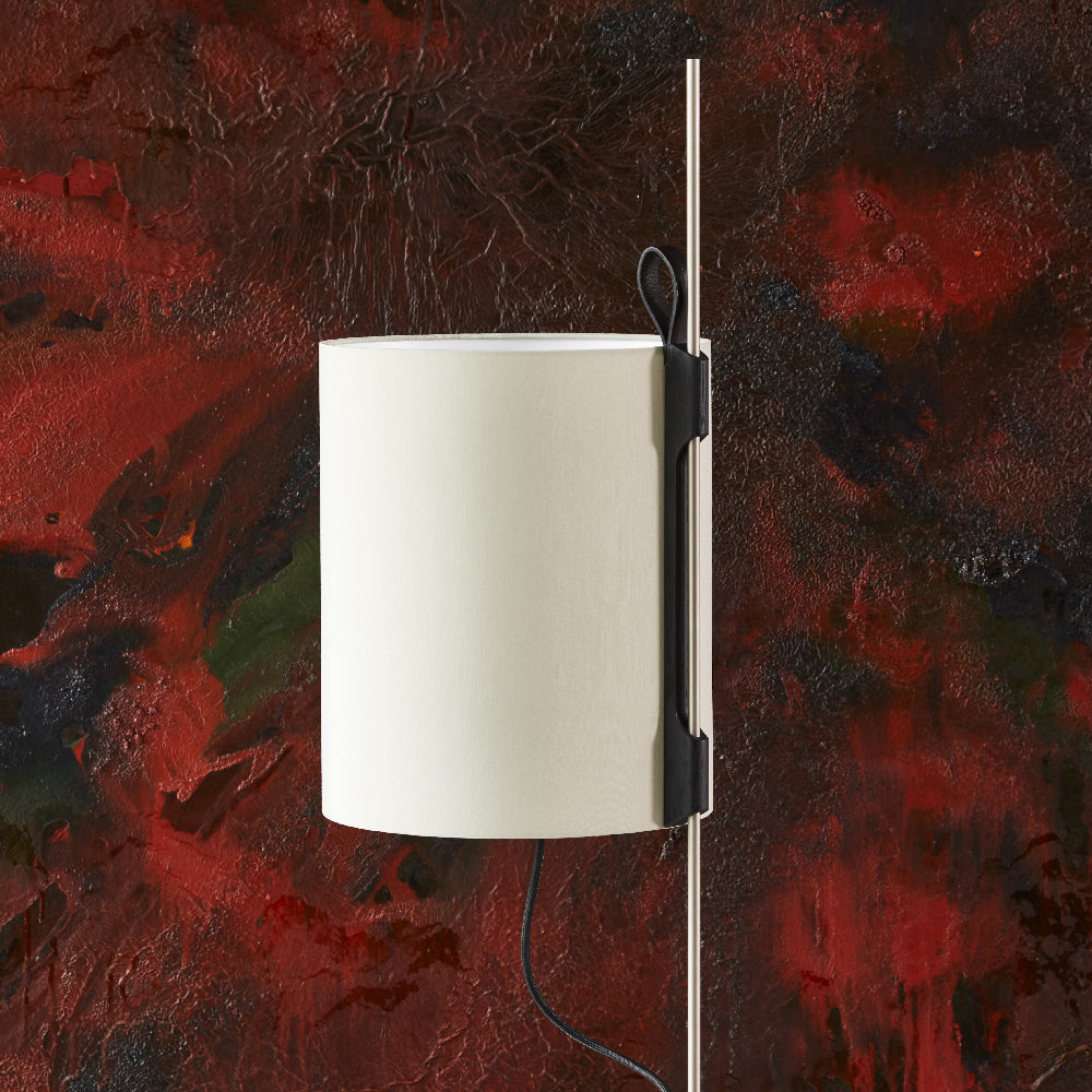 Magnetic Floor Lamp in living room.