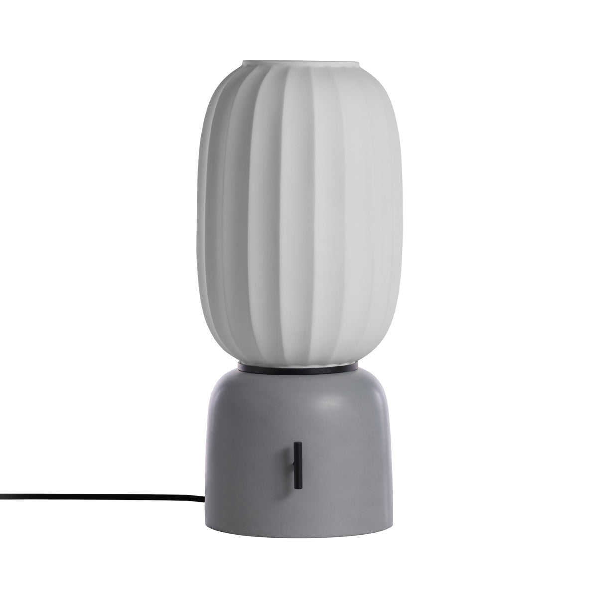 Mei Table Lamp in Grey/Black (Type B).
